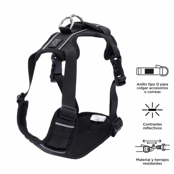 Arnés Para Perro Pechera De Caminata Heikul TOTTO PET´S Talla Mediano - Imagen 6