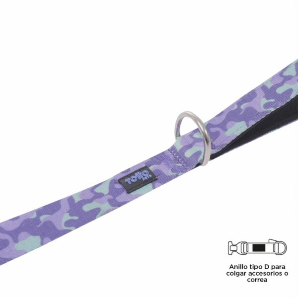 Correa Para Mascota Con Manija Sencilla Odye TOTTO PET´S Talla Grande - Imagen 4