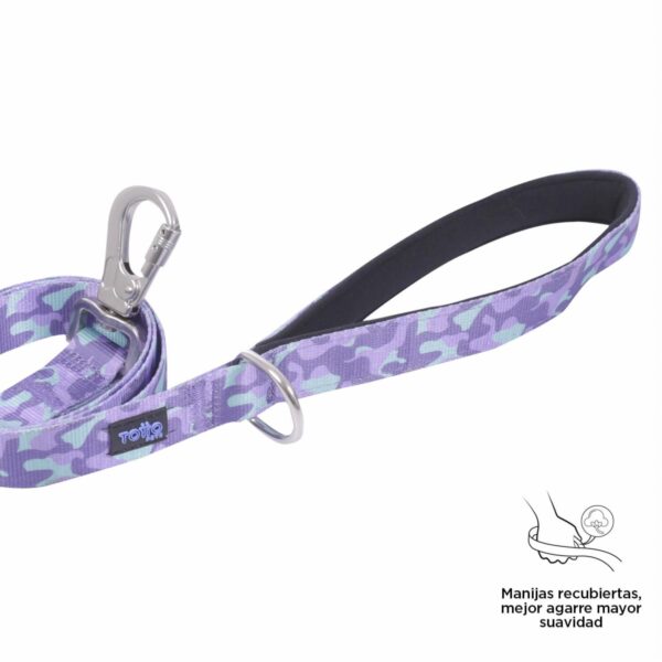 Correa Para Mascota Con Manija Sencilla Odye TOTTO PET´S Talla Grande - Imagen 5