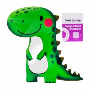 Espejo Infantil Diseño Dinosaurio FREE HOME 25x20 Cm