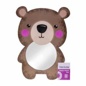 Espejo Infantil Diseño Oso FREE HOME 25x20 Cm