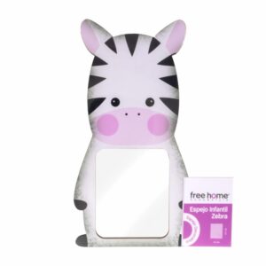 Espejo Infantil Diseño Zebra FREE HOME 25x20 Cm