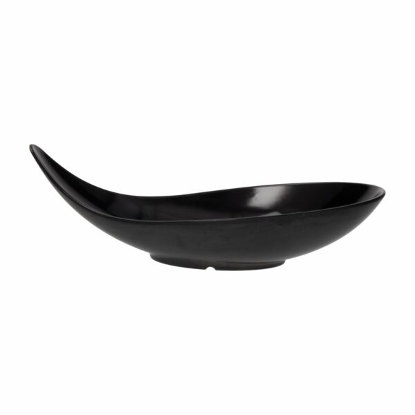 Salsera Gota Grande Negra VAJILLAS SABANA 32X14 Cm