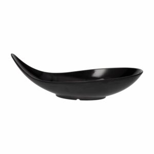 Salsera Gota Grande Negra VAJILLAS SABANA 32X14 Cm