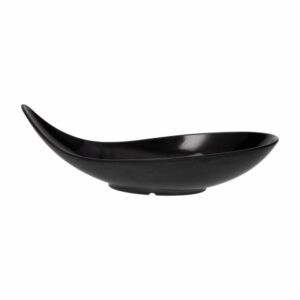 Salsera Gota Grande Negra VAJILLAS SABANA 32X14 Cm