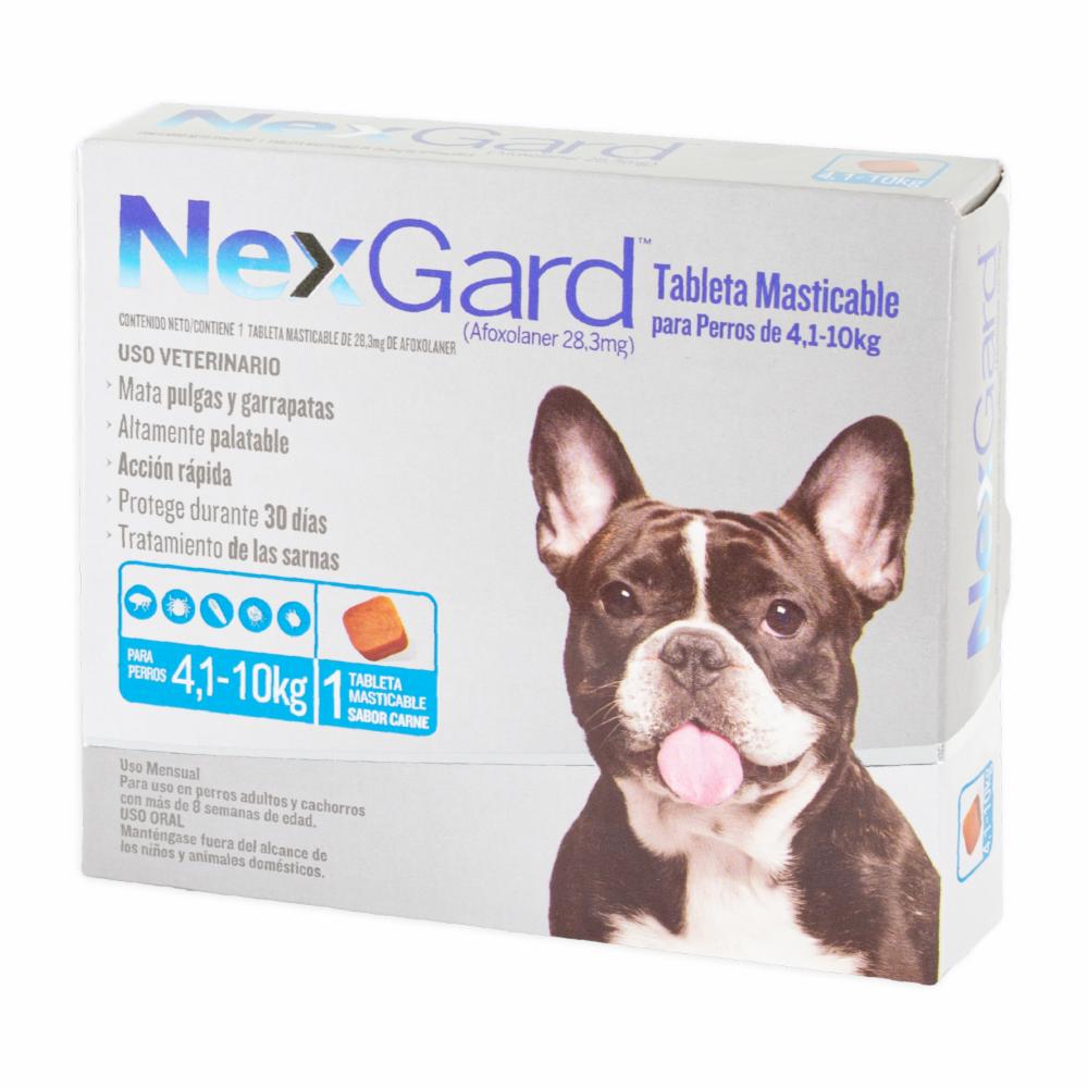 Antiparasitario Para Perros En Tableta Masticable Small NEXGARD 1,25 G - Imagen 4