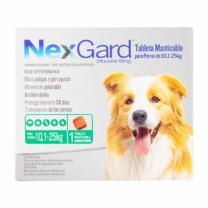 Antiparasitario Para Perros En Tableta Masticable Medium NEXGARD 3 G