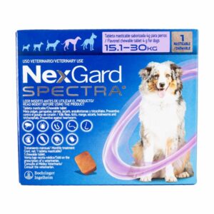 Antiparasitario Para Perros En Tableta Masticable Large NEXGARD SPECTRA 4 G
