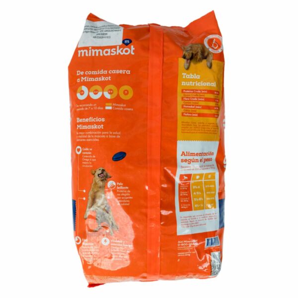 Alimento Para Perros Carne Cereales Y Vegetales Razas Medianas Y Grandes MIMASKOT 4 Kg - Imagen 2