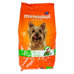 Alimento Para Perros Sabor A Carne Raza Pequeña MIMASKOT 4 Kg