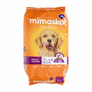 Alimento Para Perros Sabor A Pollo MIMASKOT 2 Kg