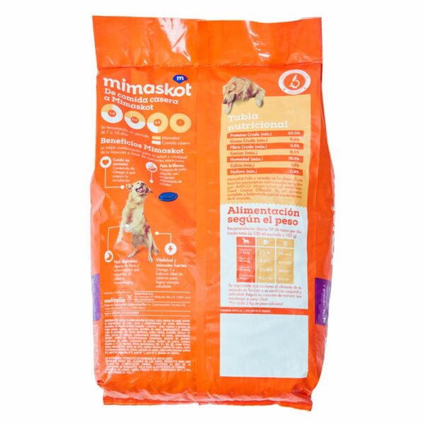 Alimento Para Perros Adulto Raza Medina Grande Pollo Y Cereales MIMASKOT 8 Kg - Imagen 2