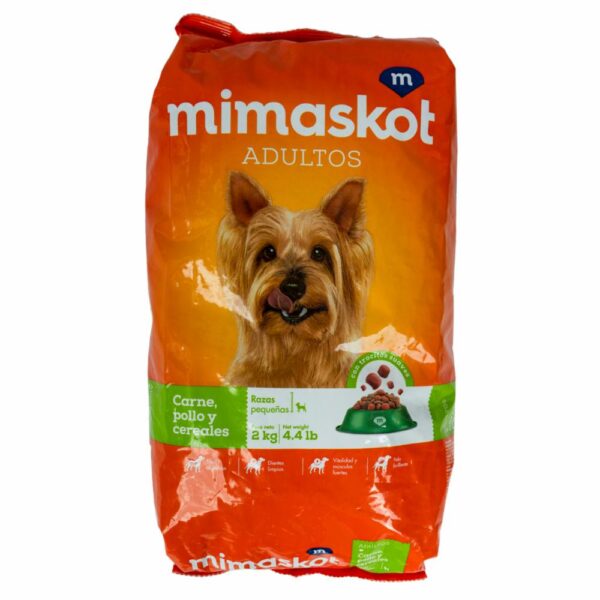 Alimento Para Perros Adultos MIMASKOT 2 Kg