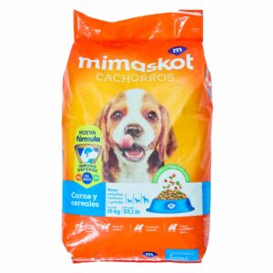 Alimento Para Perros Carne, Cereales Y Leche MIMASKOT 15 Kg