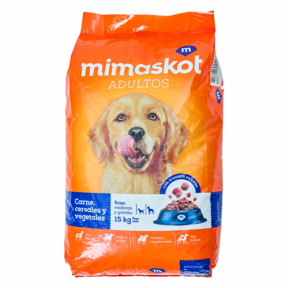 Alimento Para Perros Carne Cereales Y Vegetales MIMASKOT 15 Kg - Main Image