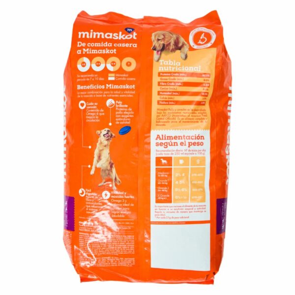 Alimento Para Perros Adultos Sabor A Pollo MIMASKOT 15000 G - Imagen 2