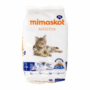 Alimento Para Gatos De Pollo Carne Y Salmon MIMASKOT 450 G