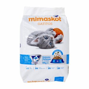 Alimento Para Gatos Cachorros MIMASKOT 9000 G