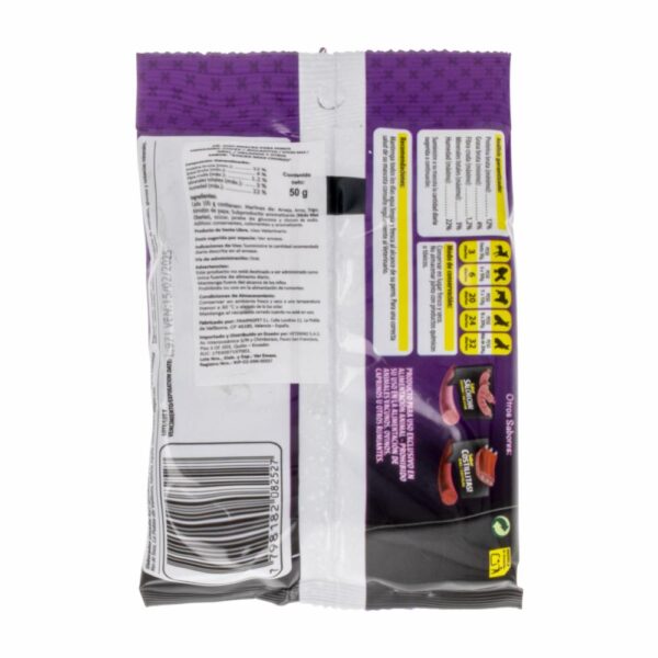 Snack Para Perros Chorizo Max Calabresa Sticks DR. ZOO 50 G - Imagen 2