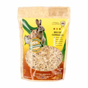 Alimento Para Conejos Cuyes Y Hamsters Mix Cereales NUTRYANIMAL 350 G