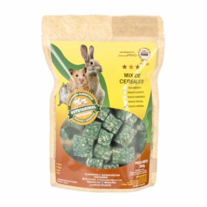 Alimento Para Conejos Cuyes Y Hamsters Snack Herbal NUTRYANIMAL 350 G