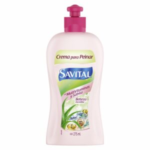 Crema Para Peinar Multivitaminas Y Sábila SAVITAL 275 Ml