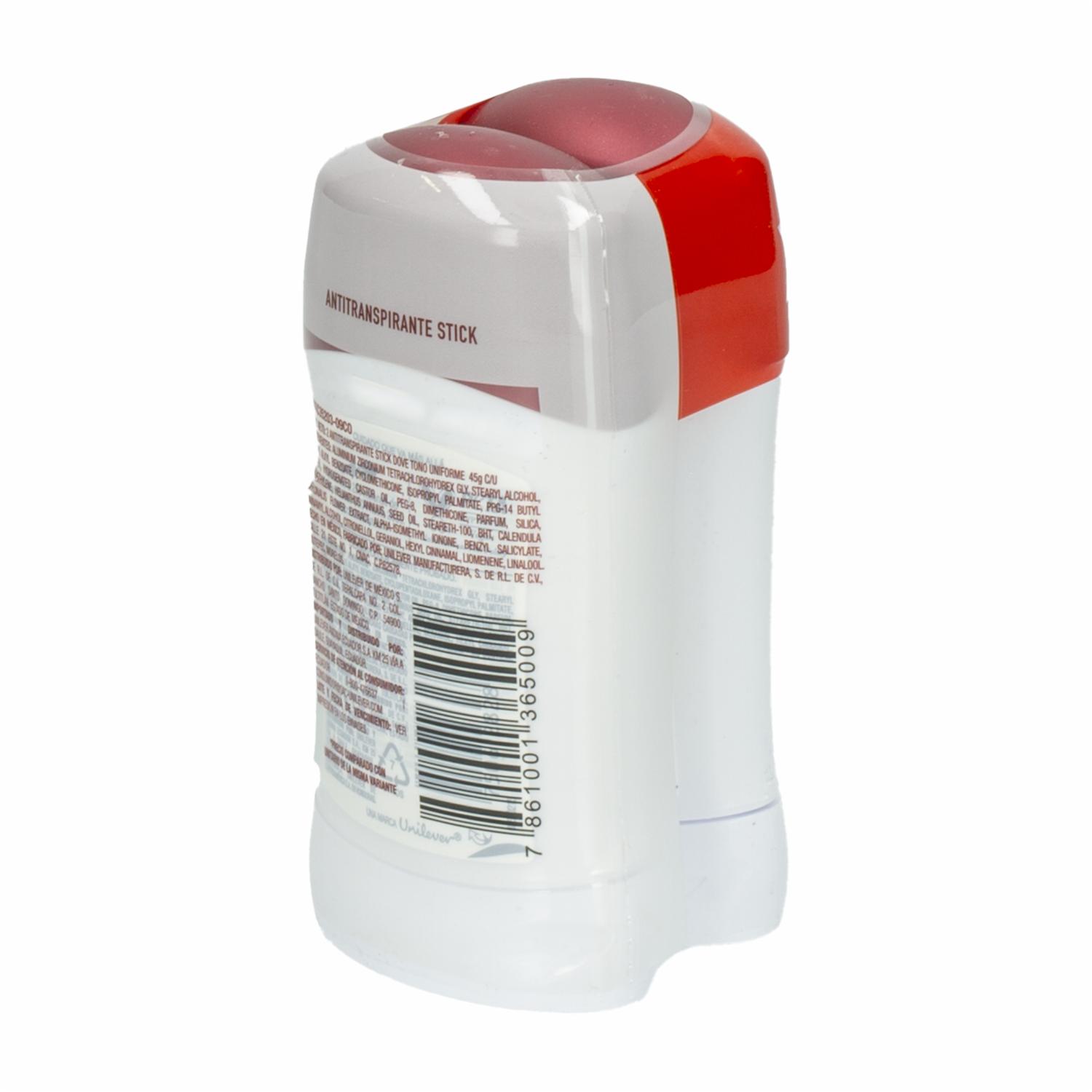 Desodorante En Barra Para Dama Con Caléndula DOVE 2X45 G - Imagen 2