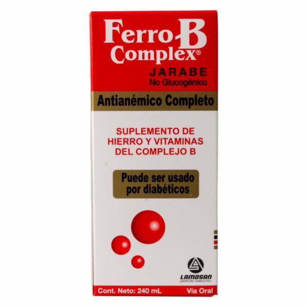 Jarabe Complejo B FERRO B COMPLEX 240 ml - Imagen 2