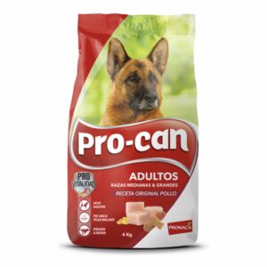 Alimento Para Perros Adultos Razas Medianas Y Grandes Original PRO-CAN 4 Kg