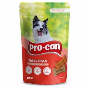 Galletas Para Perros Adultos Piel Y Pelaje PRO-CAN 300 G
