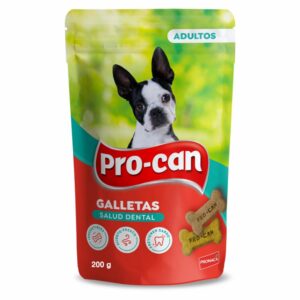 Galletas Para Perros Adultos Salud Dental PRO-CAN 200 G