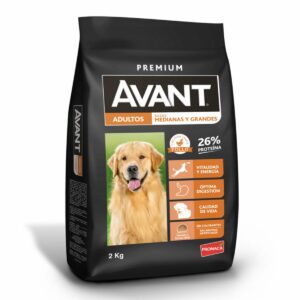 Alimento Para Perros Adultos Razas Medianas Y Grandes AVANT 2 Kg