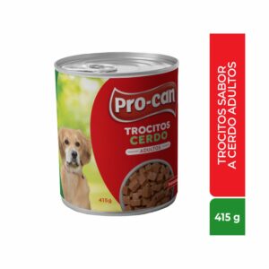 Alimento Húmedo Para Perros Adultos Cerdo PRO-CAN 415 G