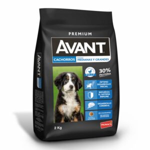 Alimento Para Perros Cachorros Razas Medianas Y Grandes AVANT 2 Kg