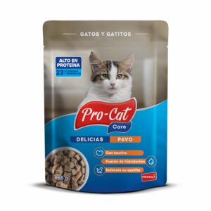 Alimento Para Gatos Delicias De Pavo PRO-CAT 85 G