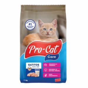 Alimento Para Gatos Cachorros Sabor A Pollo PRO - CAT CARE 7000 G