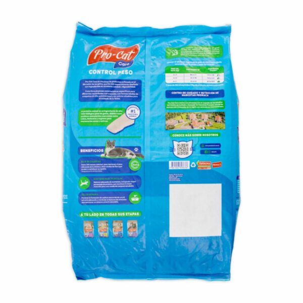 Alimento Para Gatos Care Control De Peso PRO-CAT 7000 G - Imagen 2