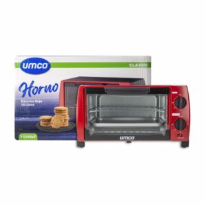 Horno Eléctrico Color Rojo UMCO 10 L