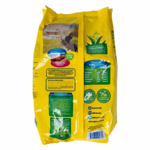 Alimento Para Perros Adulto Raza Mediana Pequeña BUEN CAN 2 Kg - Imagen 2