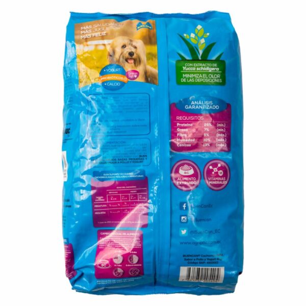Alimento Para Perros Cachorro Raza Pequeña BUEN CAN 4 Kg - Imagen 2