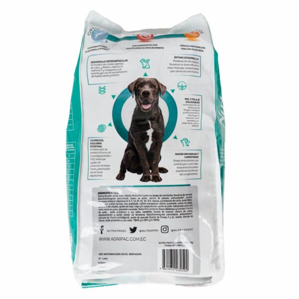 Alimento Para Perros Cachorro Raza Mediana Grande NUTRAPRO 2 Kg - Imagen 2