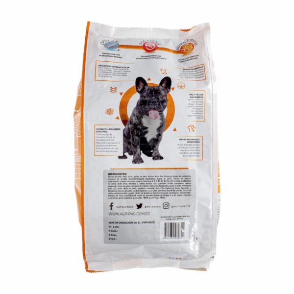 Alimento Para Perros Cachorros Raza Pequeña Y Mediana NUTRAPRO 2 Kg - Imagen 2