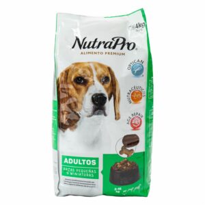 Alimento Para Perros Adultos Raza Pequeña Y Mediana NUTRAPRO 4 Kg
