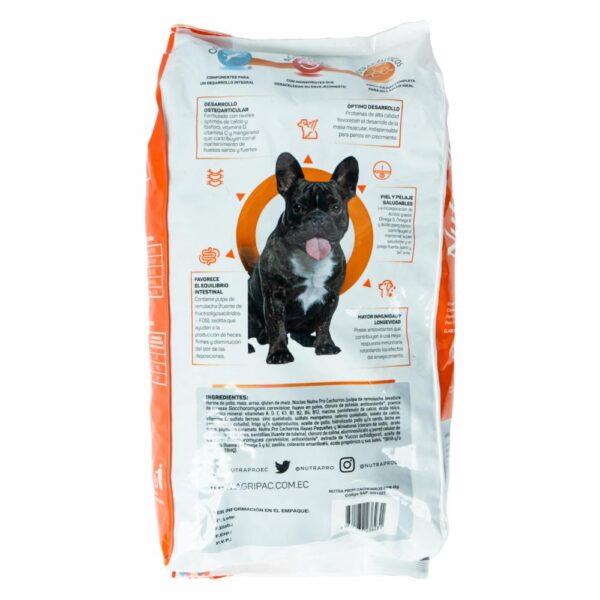 Alimento Para Perros Cachorro Raza Pequeñas Y Miniaturas NUTRAPRO 4 Kg - Imagen 2