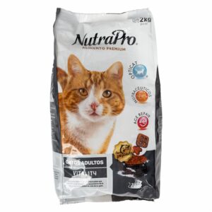 Alimento Para Gatos Vitality Adultos NUTRAPRO 2 Kg