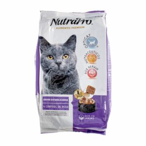 Alimento Para Gatos Esterilizados Y Control De Peso NUTRAPRO 2 Kg