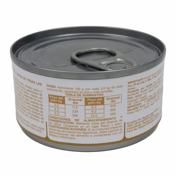 Alimento Húmedo Para Gatos Sabor A Carne E Hígado En Lata NUTRAPRO 85 G - Imagen 2