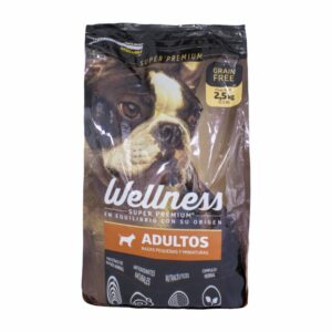 Alimento Para Perros Super Premium Adulto Razas Pequeñas Y Miniatura WELLNESS 2500 G