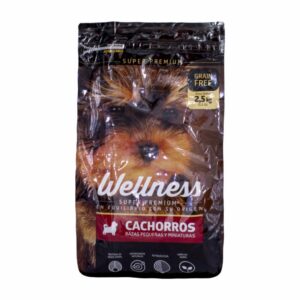 Alimento Para Perros Super Premium Cachorro Razas Pequeñas Y Miniatura WELLNESS 2500 G