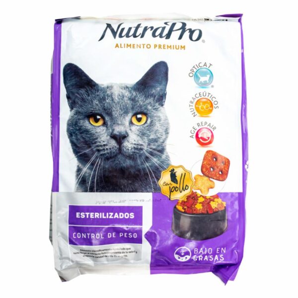 Alimento Para Gatos Adultos NUTRAPRO 7.5 G